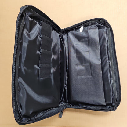 Cruse Uniforms Black Range Bag for One Pistol - Durable & Portable Design