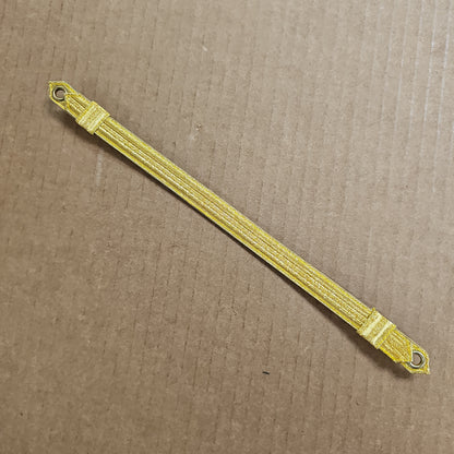 DUTY HAT STRAP: METALLIC NYLON, DARK GOLD GML-40-DARK