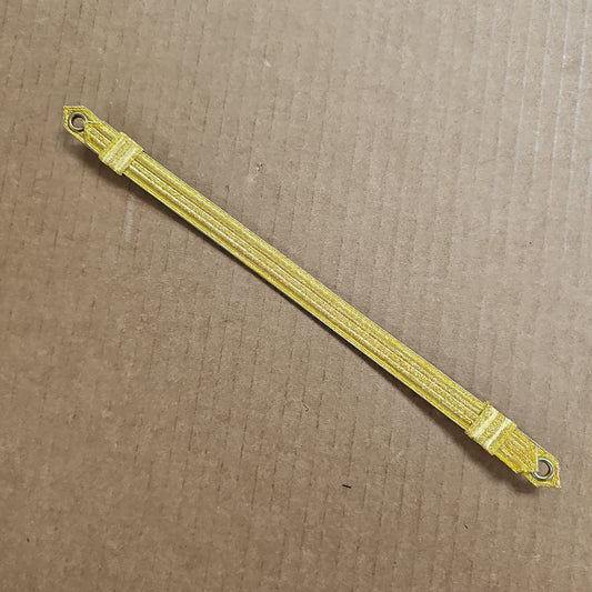 DUTY HAT STRAP: METALLIC NYLON, DARK GOLD GML-40-DARK