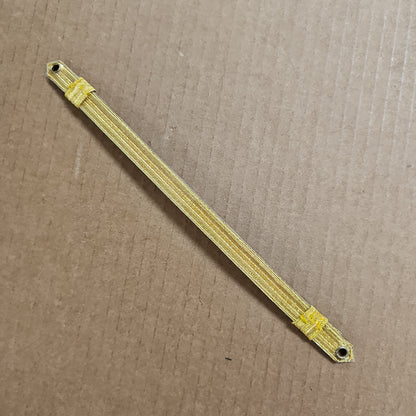 DUTY HAT STRAP: METALLIC NYLON, DARK GOLD GML-40-DARK