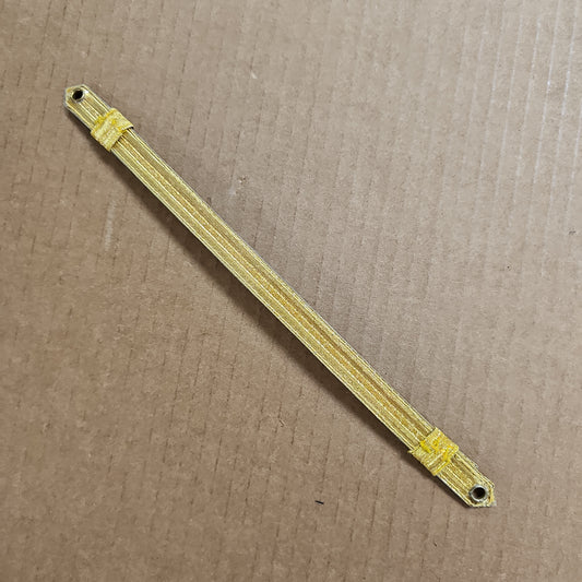DUTY HAT STRAP: METALLIC NYLON, DARK GOLD GML-40-DARK