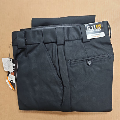 5.11 Tactical Women's Class A Twill Uniform Pants, Black, Size 10, Durable Fit