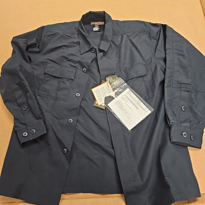 5.11 Tactical Fast-Tac TDU Shirt in Dark Navy - Durable, Comfortable Fit