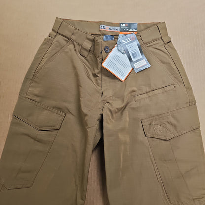 5.11 Tactical Fast-Tac Cargo Pants in Battle Brown, 30W/32L for Durability