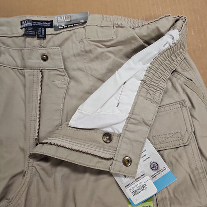 5.11 Tactical Women's Tactical Khaki Pants, New Fit, Size 20L for Comfort