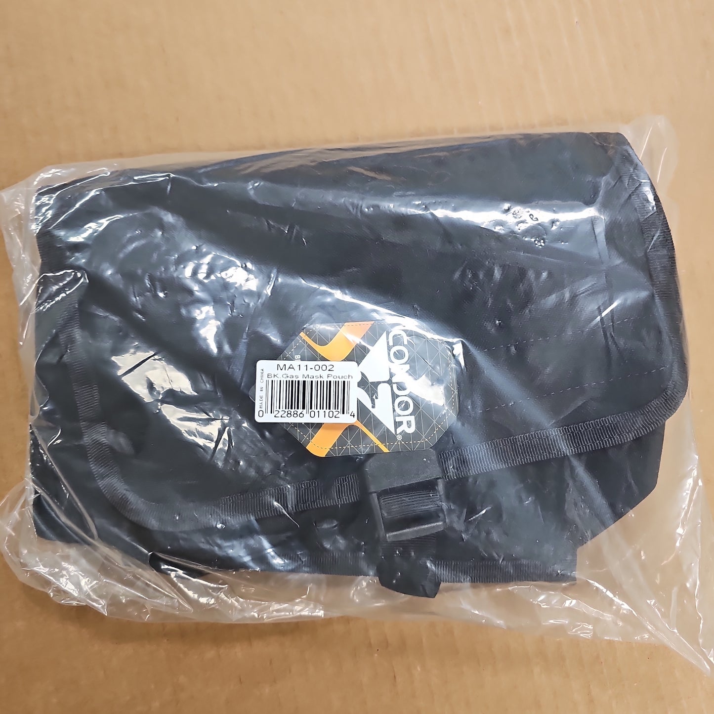 Tactical Pouch: Gas Mask pouch, Black MA11-002