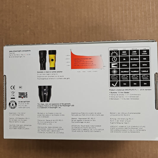 PolyStinger LED: Yellow,W/O CHARGER 76160