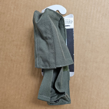 SAFARILAND BODY ARMOR Tactical Pouch for Baton or Flashlight, Green TP14-YG