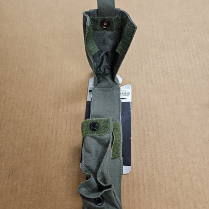 SAFARILAND BODY ARMOR Tactical Pouch for Baton or Flashlight, Green TP14-YG