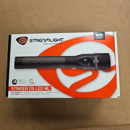 Flashlight: Stinger LED DS HL, AC/DC Charger 1 PiggyBack 75458