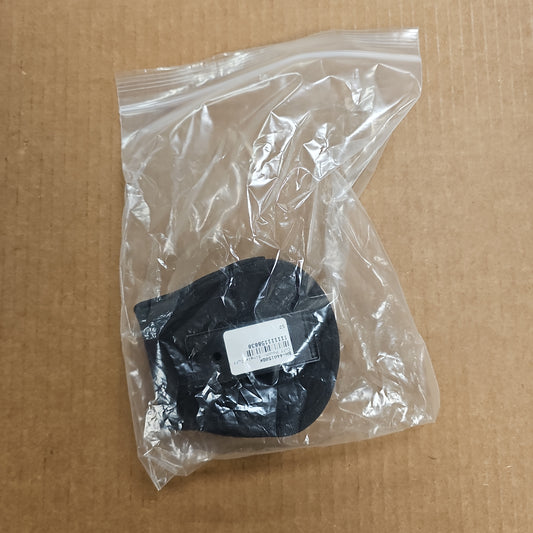 Cuff Pouch: Single Cuff Case, Open Top w/Snap, Black Nylon 44A150BK