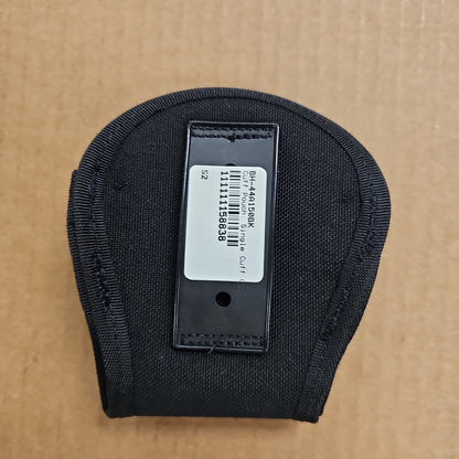 Blackhawk Cuff Pouch: Open Top Snap Case in Durable Black Nylon 44A150BK
