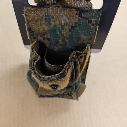SAFARILAND BODY ARMOR Tactical Pouch for Single Grenade, Digital Woodland