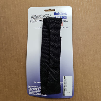U.S. Armor Corporation - Ripoffs Clip-On Nylon Flashlight Holder, Durable Design