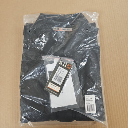 5.11 Tactical Men's PDU Class B Long Sleeve Twill Shirt in Black, 3XL