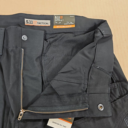 5.11 Tactical Pant: Quantum TDU, Black, 30W/30L 74504-019-30/30