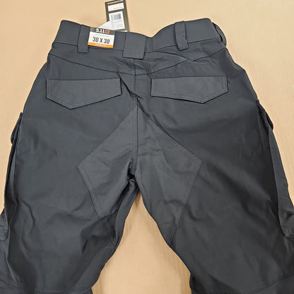 5.11 Tactical Pant: Quantum TDU, Black, 30W/30L 74504-019-30/30
