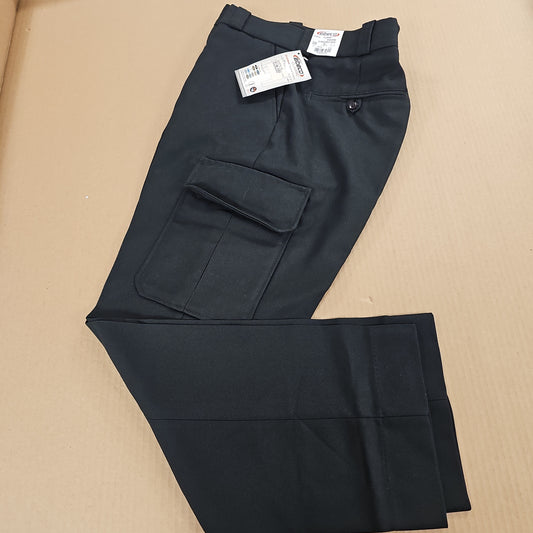Pants: DutyMaxx w/Cargo Pkts, Black, 33 Waist, Reg Rise E230RND-33R