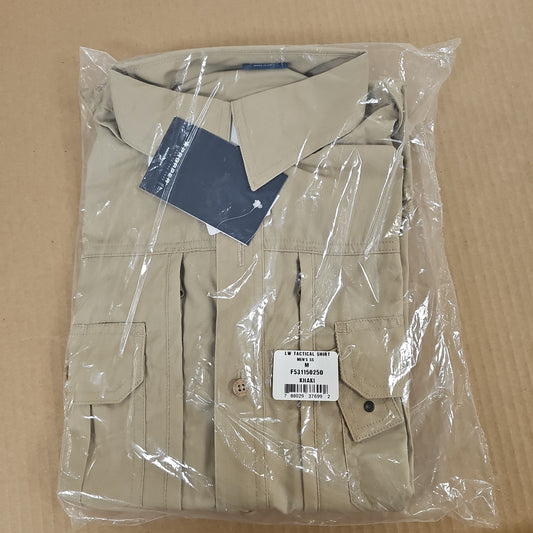Shirt: Lightweight Tactical S/S, Khaki, Medium F531150250M
