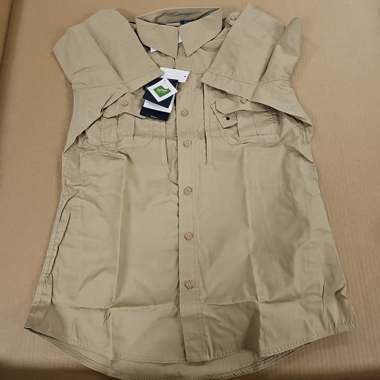 Shirt: Lightweight Tactical S/S, Khaki, Medium F531150250M