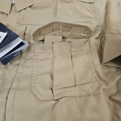 Shirt: Lightweight Tactical S/S, Khaki, Medium F531150250M