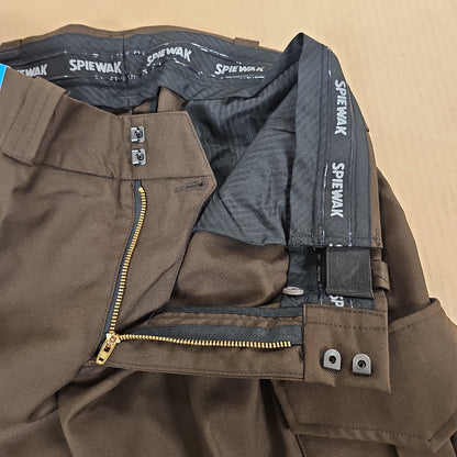 Spiewak & Sons, Inc. Women's Brown Poly/Wool Cargo Pants Size 16 for Comfort