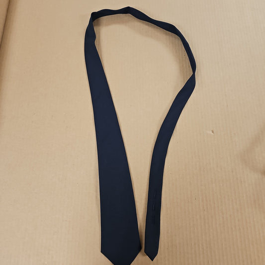 TIE: NECKTIE, DARK NAVY, LONG  LENGTH (3.5 X 61),POLY 90099-061