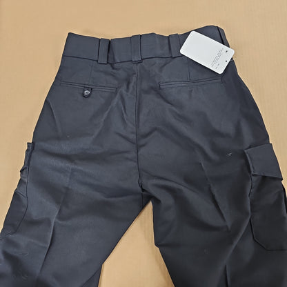 Spiewak & Sons Navy Cargo Pants, Durable 65/35 Poly-Cotton, Size 34