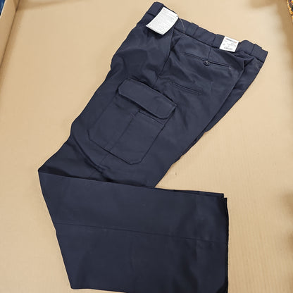Elbeco Navy Cargo Trousers with Regular Rise and 35-inch Waist Size