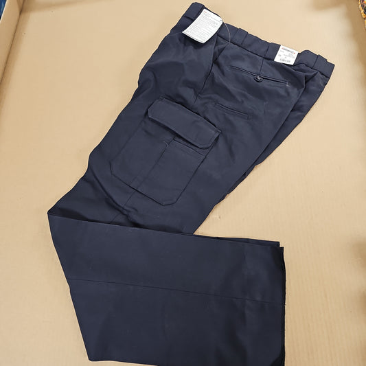 TROUSERS: TEK 2  W/CARGO PKTS, NAVY, W: 35, REG RISE E614-35R