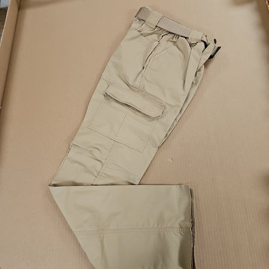 BDU Trouser: Women's Lightweight Poly/Cotton Rip, Khaki, 4 F5254502504