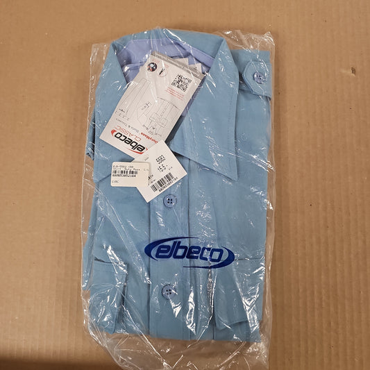 Shirt: Duty Maxx, S/S, BLUE, Sz. 15.5 5583-15.5