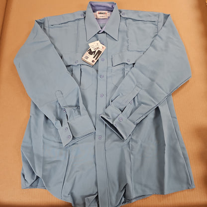 Elbeco Duty Maxx Long Sleeve Shirt in Blue, Size 17.5 x 36/37, Durable Design
