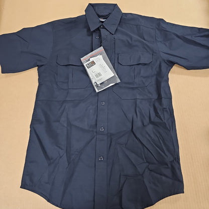 5.11 Tactical Navy TacLite Short Sleeve Shirt for Comfort and Durability