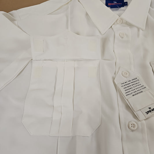 SHIRT: PERFORMANCE DUTY, S/S, WHITE, X-LARGE SPDU10-068-XL