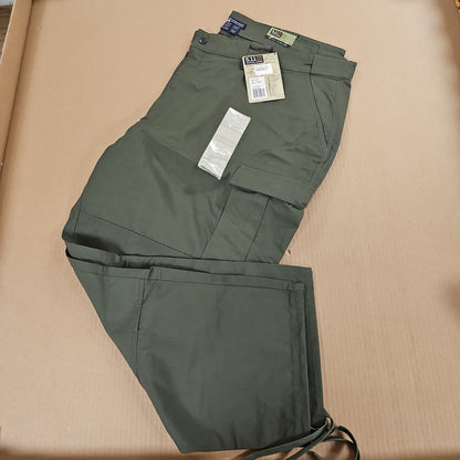 5.11 Tactical TacLite TDU Pants in Green, 4X-Large/Short for Durability