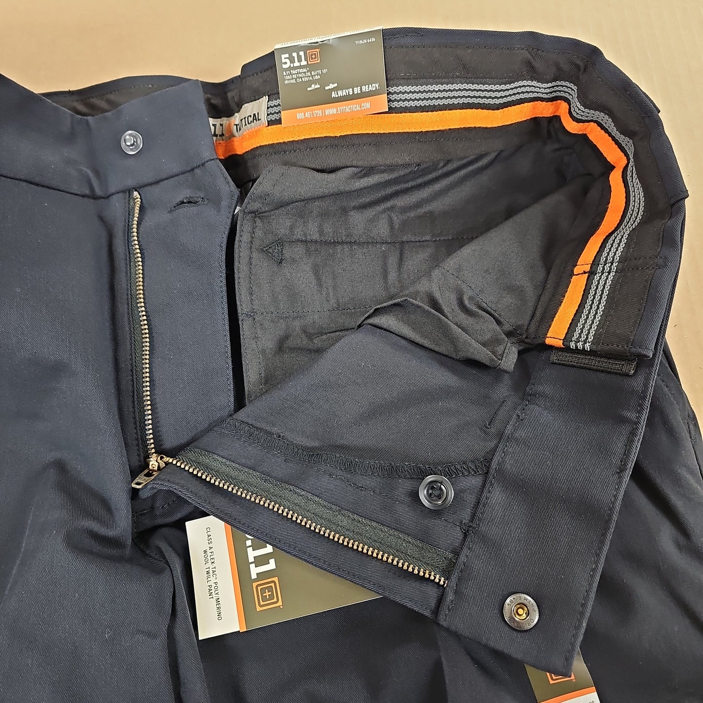 5.11 Tactical Pant: Twill, FT PW, CL-A Mid. Navy, 36 74492-750-36