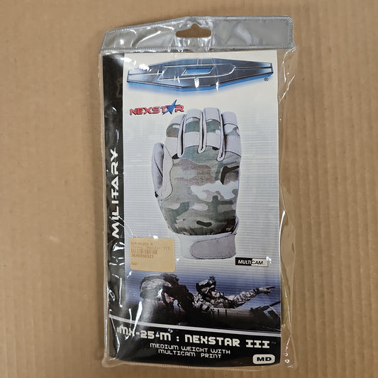 DAMASCUS Nexstar III Mediumweight Multicam Tactical Gloves for All Seasons