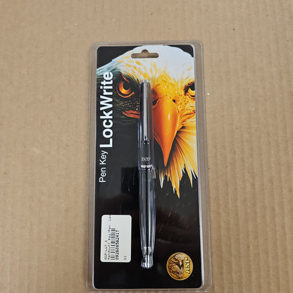 Handcuff Key/Pen: Lock Write Twist Key, Silver 56241