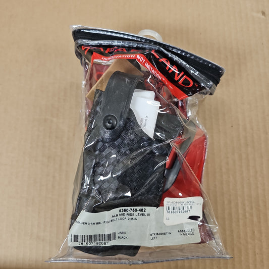 Holster: #6360 ALS, STX BBW, LH, Sig P320 Carry 6360-750-482