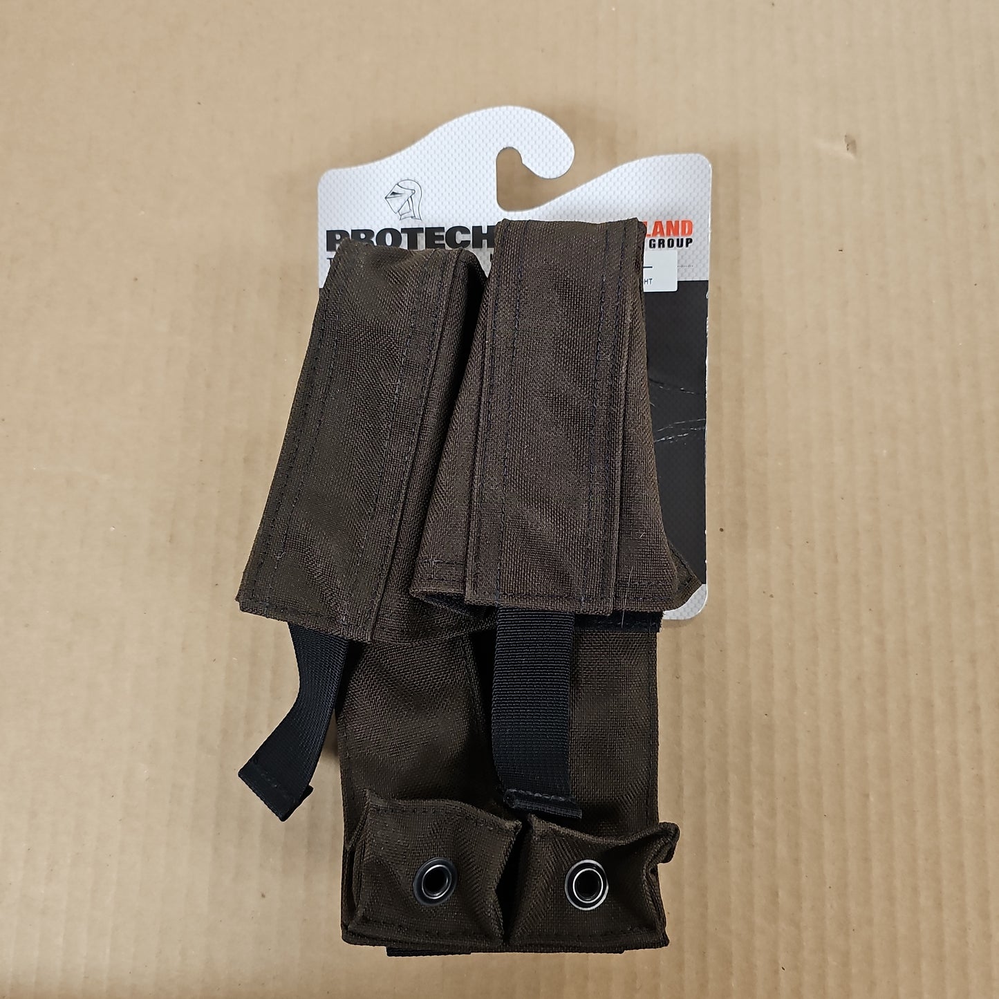 Tactical Pouch: Double Baton/Flashlight,Chocolate Brown,500D TP14AChocolate Brown