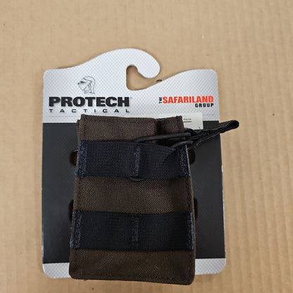 SAFARILAND BODY ARMOR Tactical M4 Short Pouch in Durable 1000D Brown