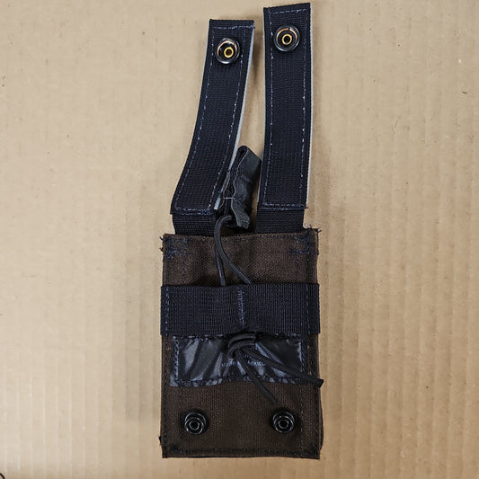 Tactical Pouch: Single M4 Short, Brown 1000D (MWEB-BRN) TP6-Brown1000D