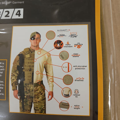 Pant: Pant w/Fly, XGO FR Level 1, Coyote, Large 1F12V-COY-L