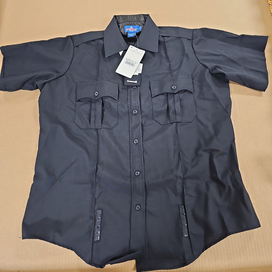 Shirt: Spiewak Poly/Wool,Women's  S/S, Dark Navy, 42 SPDU71Z-011-42