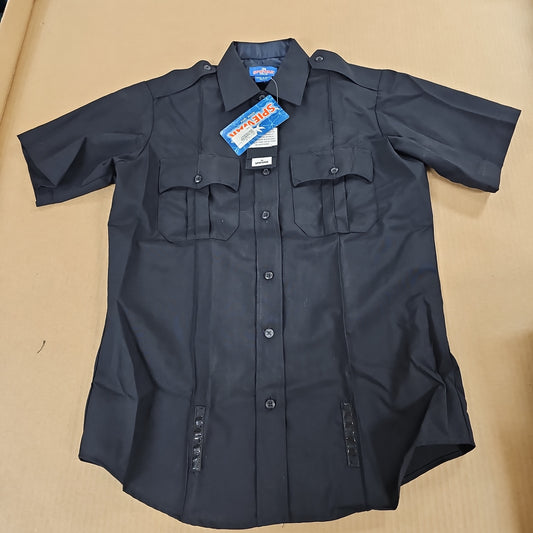 Shirt: Spiewak Poly/Wool,Women's  S/S, Dark Navy, 36 SPDU71Z-011-36