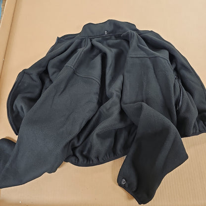 Mocean Large Black Microfleece Jacket Liner for Ultimate Warmth and Comfort