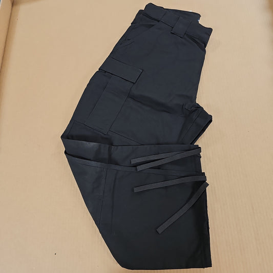 5.11 Tactical PANTS: TDU, POLY/COTTON RIP, BLACK, X-LARGE/SHORT 74003-019-XL-S