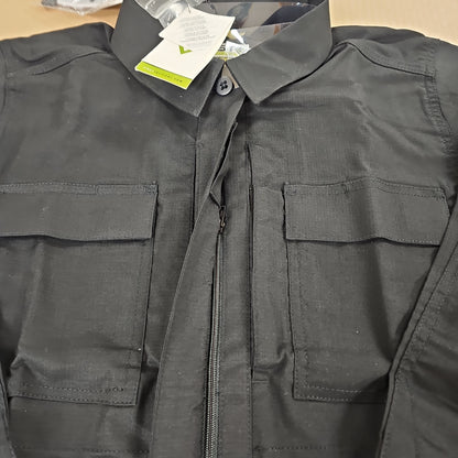 Shirt: Womens V2 BDU, L/S, Black, XX/R 121008-019-XX-R