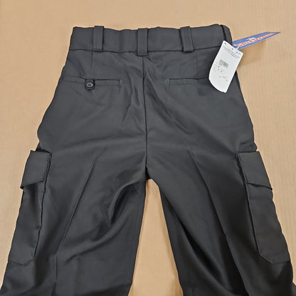 Spiewak & Sons Black Cargo Pants with External Pockets, Size 30, SPDU21